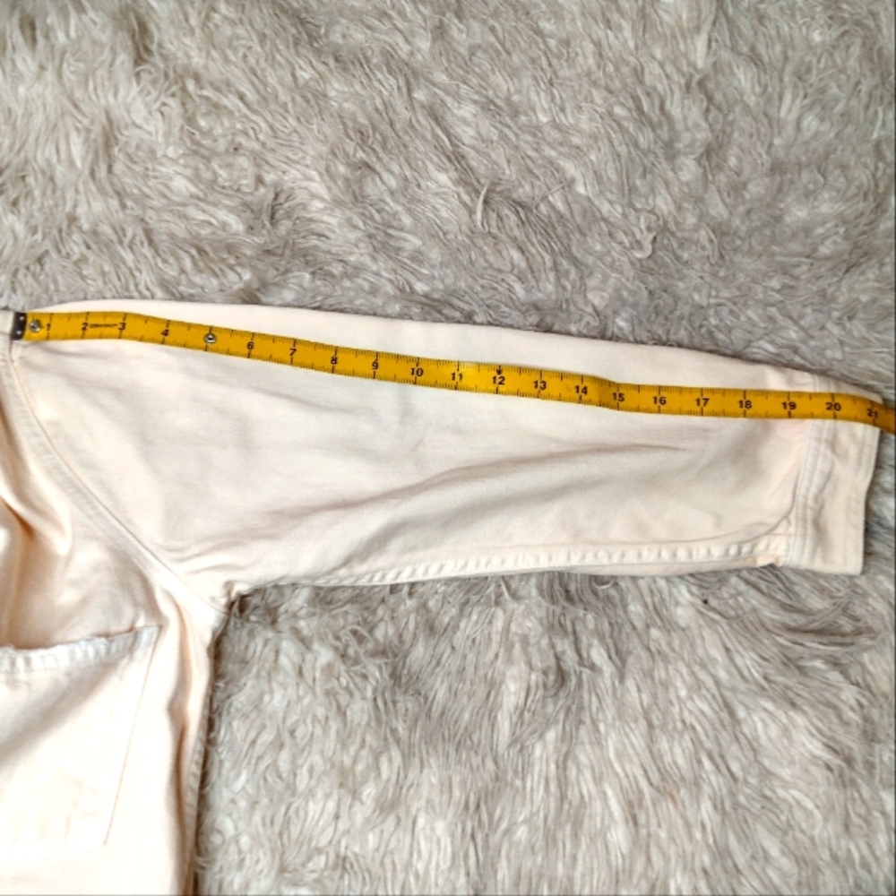 The GREAT. The Shrunken Barn Cream Jacket Size 2 - Picture 15 of 16